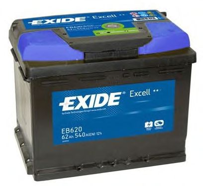 Стартерная аккумуляторная батарея EXIDE EB620