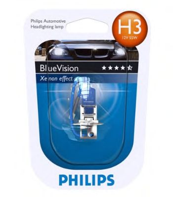 Лампа накаливания PHILIPS 12336BVUB1 (фара дальнего света, основная фара, противотуманная фара, фара с автоматической системой стабилизации) - Фото 2