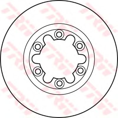 Гальмівний диск TRW DF4898 - Фото 1