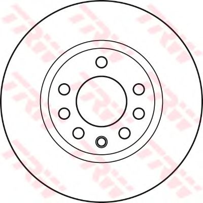 Гальмівний диск TRW DF4936 - Фото 1