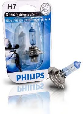 Лампа накаливания PHILIPS 12972BVUB1 (фара дальнего света, основная фара, противотуманная фара, фара с автоматической системой стабилизации, фара дневного освещения) - Фото 1