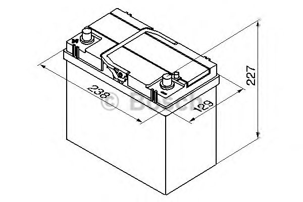 Стартерная акумуляторна батарея BOSCH 0 092 S40 220 - Фото 1