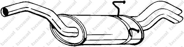 Глушитель BOSAL 190-301