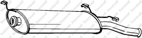 Глушитель BOSAL 135-507