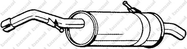 Глушитель BOSAL 135-117