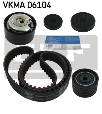Комплект ремня ГРМ SKF VKMA 06104 - Фото 1