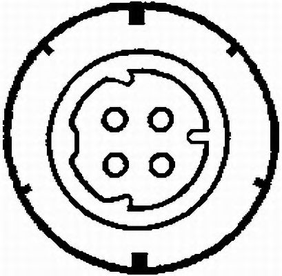 Лямбда-зонд HELLA 6PA 009 166-441 - Фото 1