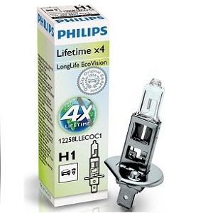 Лампа накаливания PHILIPS 12258LLECOC1 (фара дальнего света, основная фара, противотуманная фара, фара с автоматической системой стабилизации) - Фото 2