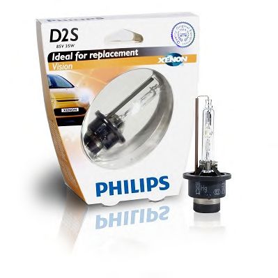 Лампа накаливания PHILIPS 85122VIS1 (фара дальнего света, основная фара) - Фото 2