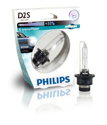 Лампа накаливания PHILIPS 85122XVS1 (фара дальнего света, основная фара) - Фото 2