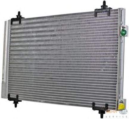 Радиатор кондиционера HELLA 8FC 351 317-561 - Фото 4