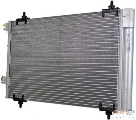 Радіатор кондиціонера HELLA 8FC 351 317-571 - Фото 4