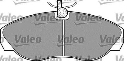 Тормозные колодки VALEO 598429 - Фото 1