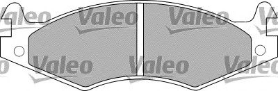 Тормозные колодки VALEO 540145 - Фото 1