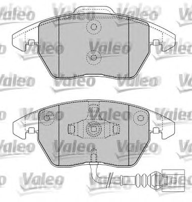 Тормозные колодки VALEO 598635 - Фото 1
