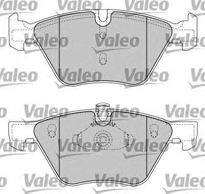 Тормозные колодки VALEO 598640 - Фото 1