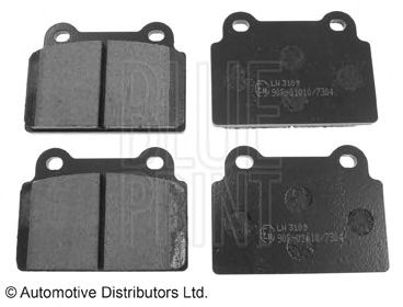 Тормозные колодки BLUE PRINT ADC44276 - Фото 1