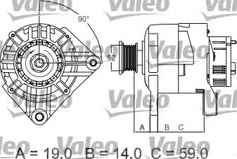 Генератор VALEO 437208 - Фото 4