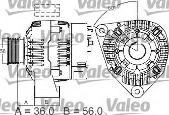 Генератор VALEO 437489 - Фото 4