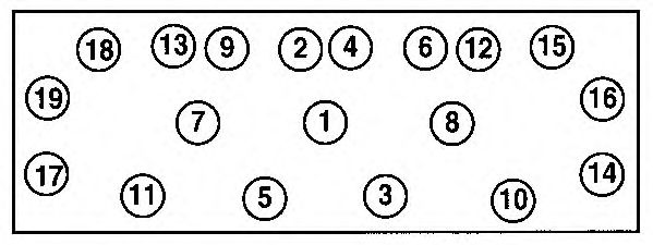 Прокладка головки блока цилиндров (ГБЦ) AJUSA 10054800 - Фото 1