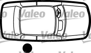 Ручка двери VALEO 256892 - Фото 1