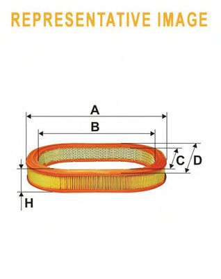 Воздушный фильтр WIX FILTERS WA6002 - Фото 1