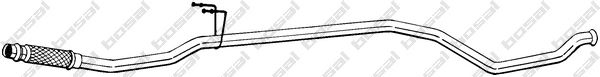 Труба выхлопного газа BOSAL 989-531