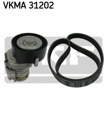 Комплект поликлинового ремня SKF VKMA 31202