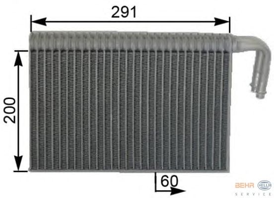 Испаритель кондиционера HELLA 8FV 351 330-641 - Фото 1