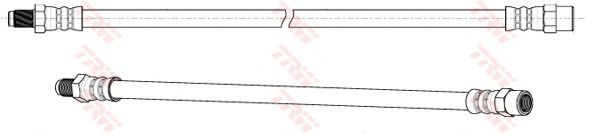 Тормозной шланг TRW PHB583 - Фото 1