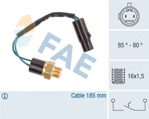Датчик включения вентилятора FAE 36610