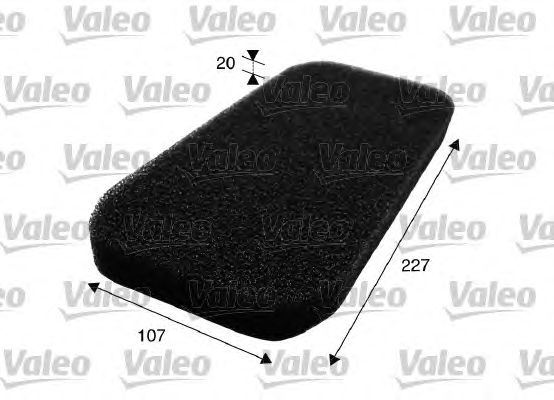 Фильтр салона VALEO 716001 - Фото 1