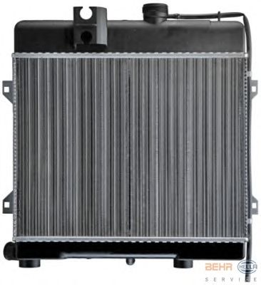 Радіатор, охолодження двигуна BEHR HELLA SERVICE 8MK 376 713-261 - Фото 4