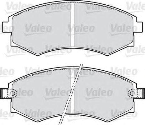 Тормозные колодки VALEO 598574 - Фото 1