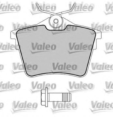 Тормозные колодки VALEO 598664 - Фото 1
