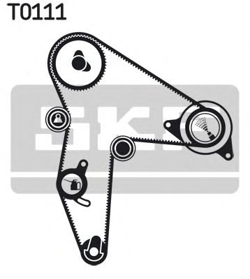 Комплект ремня ГРМ SKF VKMA 06500 - Фото 1