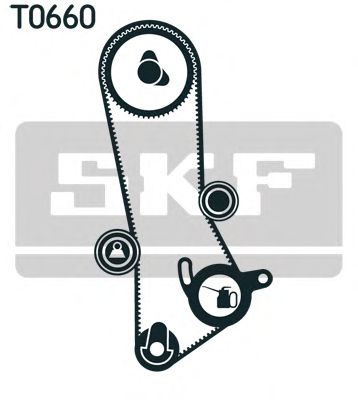 Комплект ременя ГРМ SKF VKMA 91201 - Фото 1