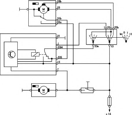 Реле, інтервал включення склоочисника HELLA 5WG 003 620-081 - Фото 1