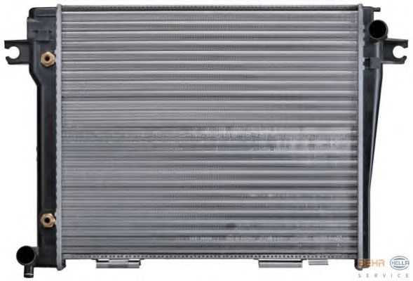 Радіатор, охолодження двигуна HELLA 8MK 376 710-611 - Фото 1
