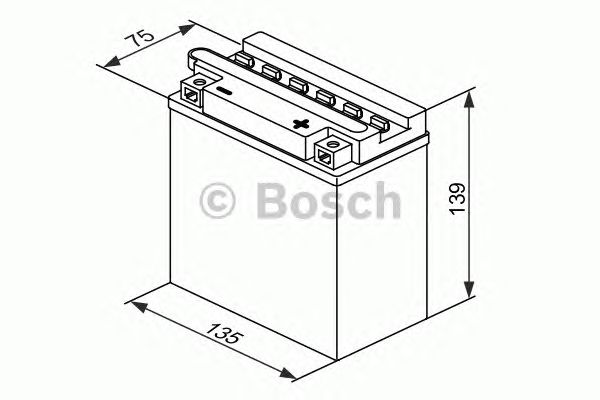 Стартерная аккумуляторная батарея BOSCH 0 092 M4F 270 M4 Fresh Pack - Фото 1