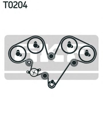 Помпа + комплект ГРМ SKF VKMC 03902-2