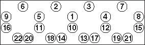 Комплект болтов головки блока цилиндров (ГБЦ) PAYEN HBS229 - Фото 1