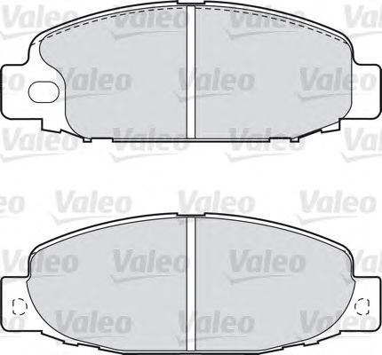 Тормозные колодки VALEO 598588 - Фото 1
