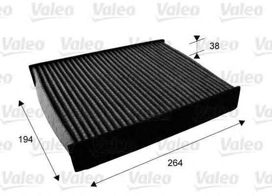 Фильтр салона VALEO 715672