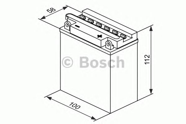 Стартерная аккумуляторная батарея BOSCH 0 092 M4F 150 M4 Fresh Pack - Фото 1