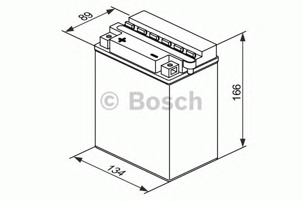 Стартерная аккумуляторная батарея BOSCH 0 092 M4F 370 M4 Fresh Pack - Фото 1