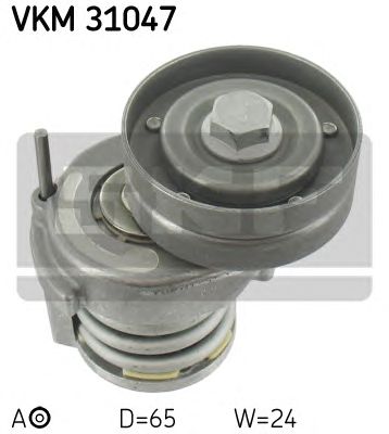 Натяжной ролик поликлинового ремня SKF VKM 31047 - Фото 1