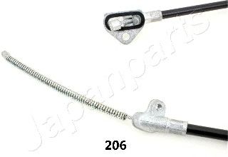 Трос ручника JAPANPARTS BC-206 - Фото 1