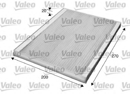 Фильтр салона VALEO 715609