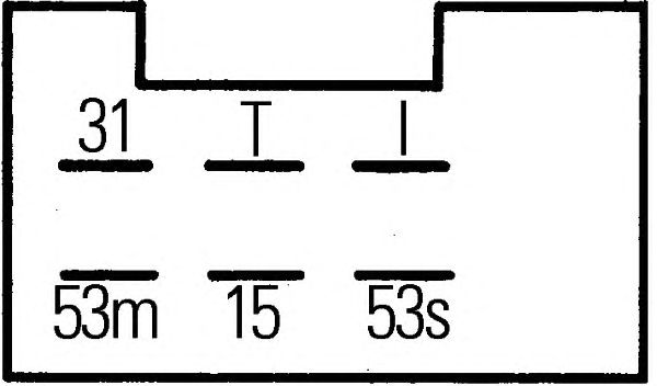 Реле, інтервал включення склоочисника HELLA 5WG 002 450-121 - Фото 1